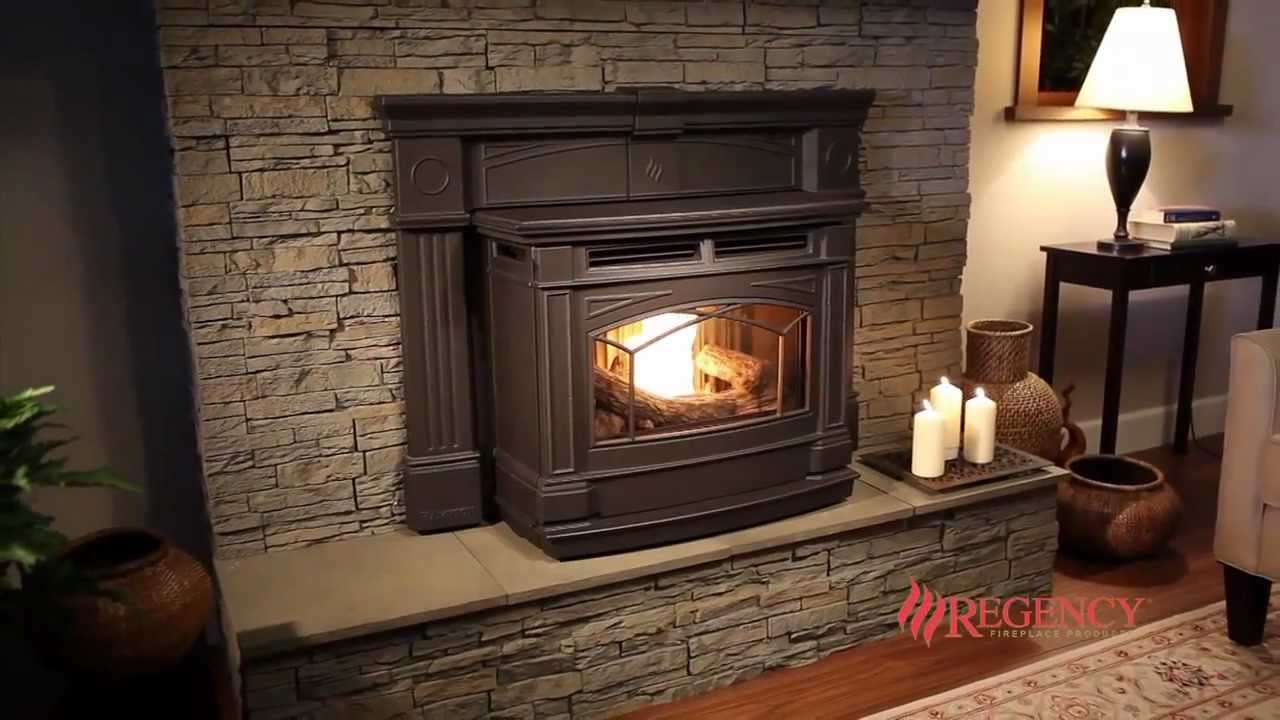 Regency gas fireplace insert installed in Albany NY