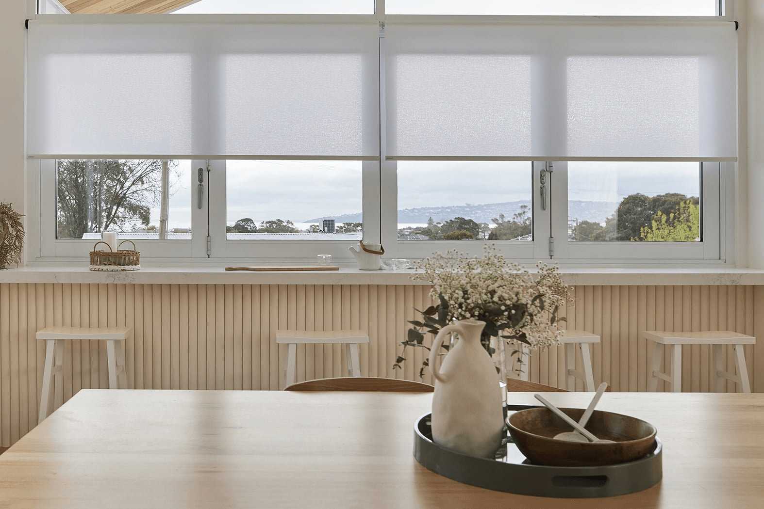 The Reynolds Group-Soluna Roller Shades-Dining